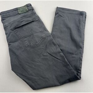 AG Adriano Goldschmied Pants Mens 33x34 (34x29.5) Gray The Graduate Tailored Leg